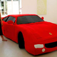 Illustration for article titled Knitted 1:1 Scale Ferrari Makes Perfect Xmas Stocking